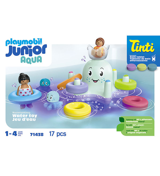 Playmobil Junior Aqua Junior & Tinti Colourful Kraken 714