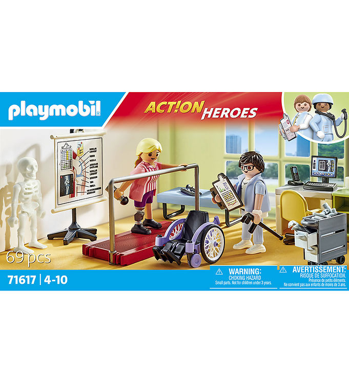 Playmobil Action Heroes Ortopæd 71617 69 Dele