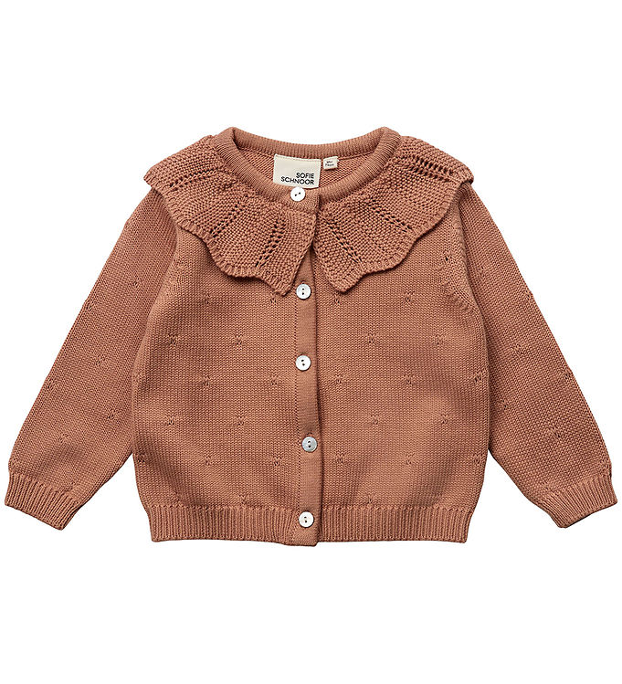 Sofie Schnoor Cardigan - Strik - Rosy brown