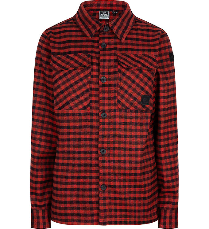 Indian Blue Jeans Skjorte Faded Red