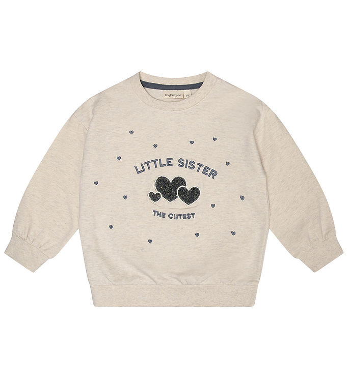 Thats Mine Sweatshirt Finley Light Creme Melange