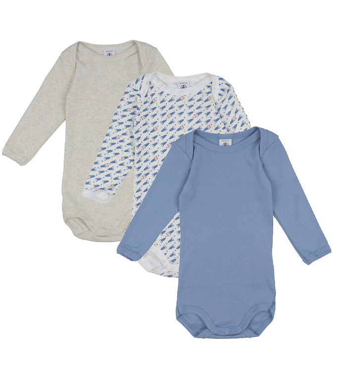 Petit Bateau Body Pak Blå Beige