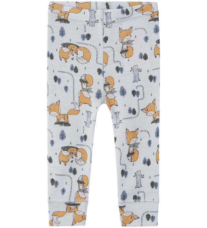 Name It Leggings Uld Nbmwillit Gray Dawn/aop