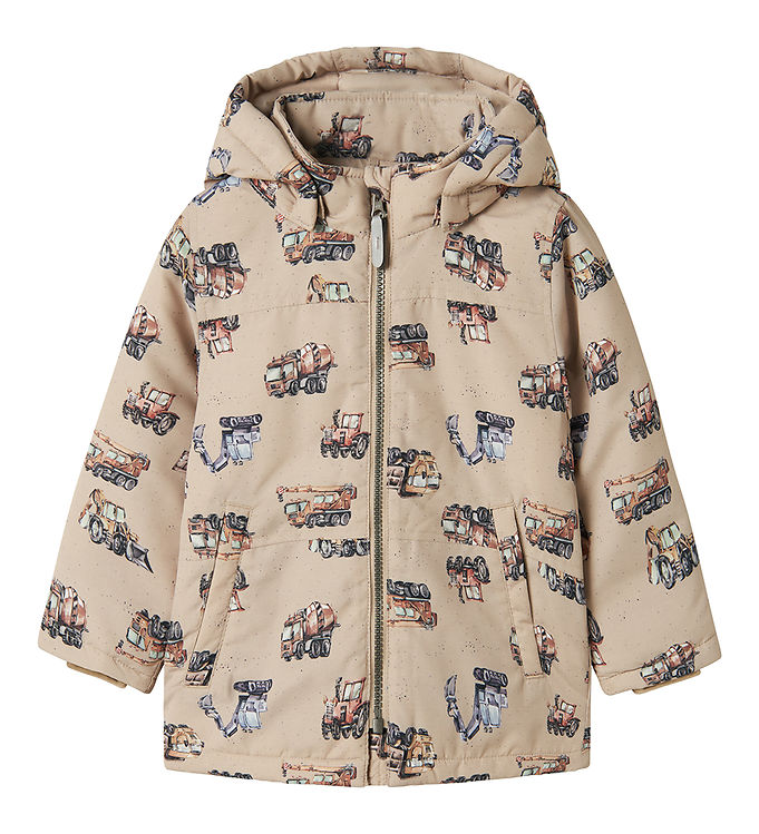 Name It Dynejakke Nmmmax Oxford Tan/trucks