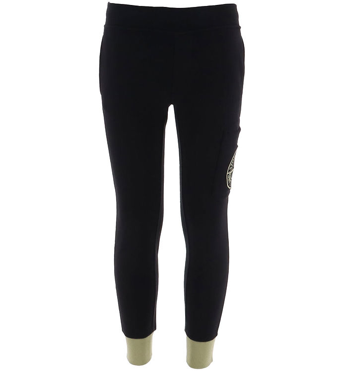 Stone Island Sweatpants Sort M. Støvet Armygrøn