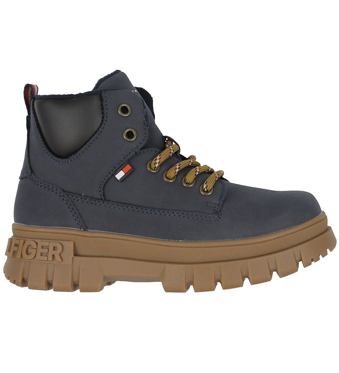 Tommy Hilfiger Støvler Lace-up Blå