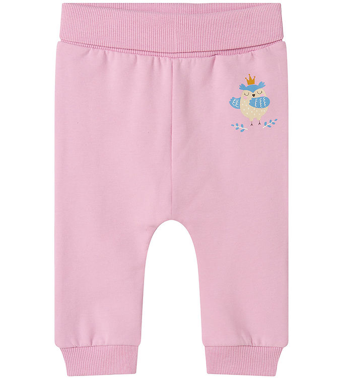 Name It Sweatpants Nbfvrille Pastel Lavender/bird