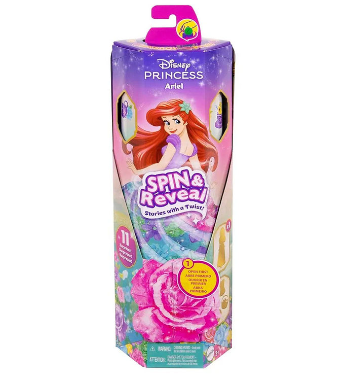 Disney Princess Dukke Spin & Reveal Ariel