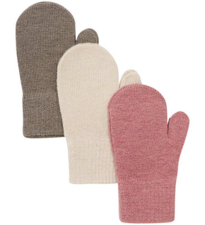 Minymo Luffer – Uld – 3-pak – Dusty Rose