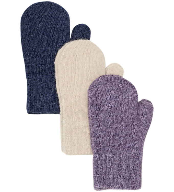 Minymo Luffer – Uld – 3-pak – Purple Sage