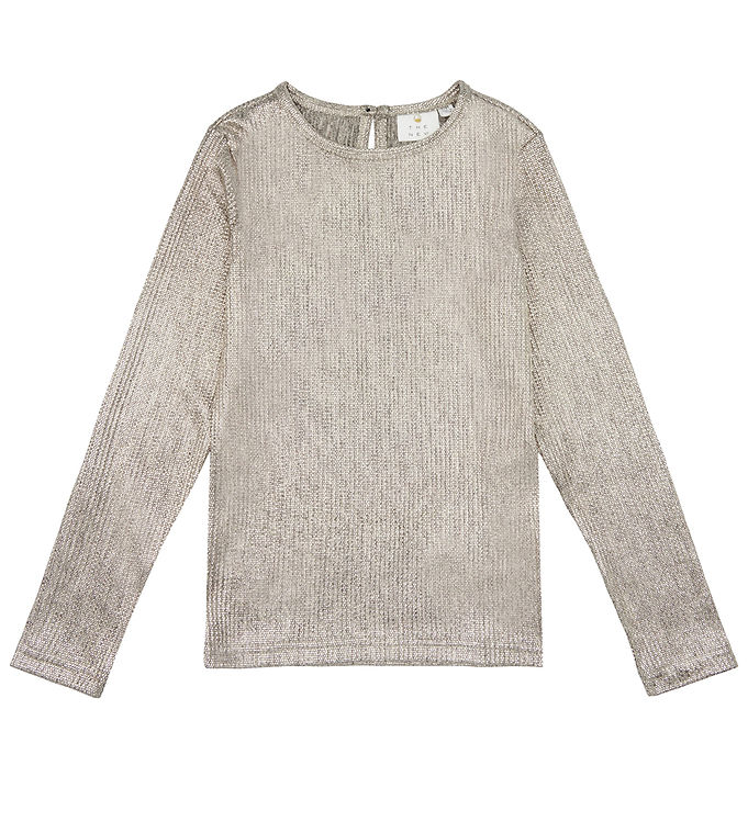 The New Bluse Rib Tnleah Guld