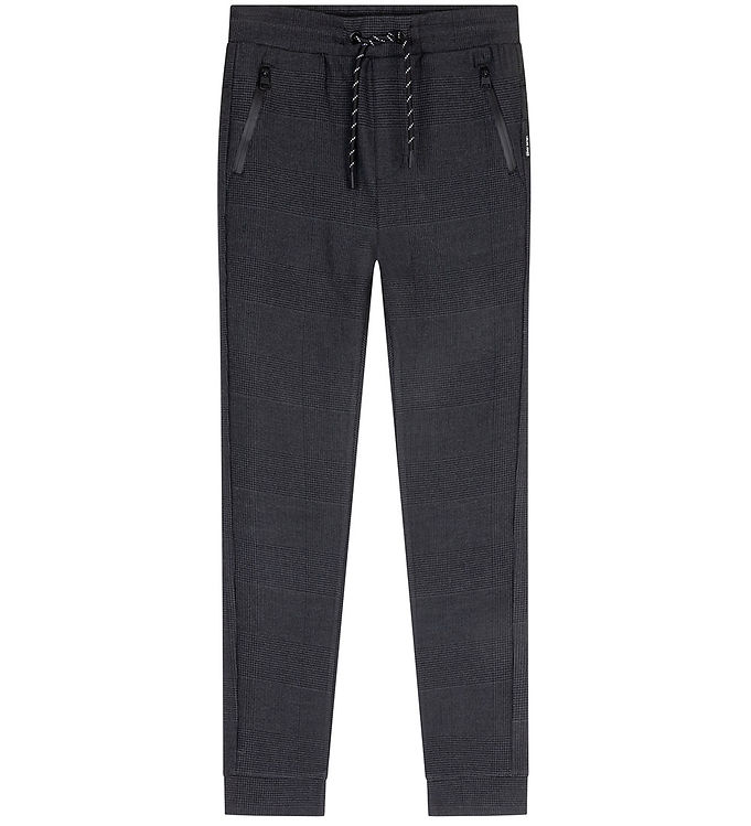 Indian Blue Jeans Bukser Mørkegrå Sort