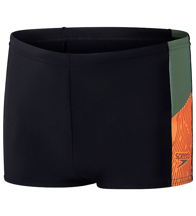 Speedo Badebukser Dive Aquashort Black Green