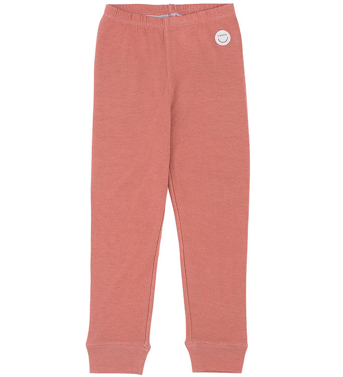Viking Bukser Uld/bambus Baselayer Pink