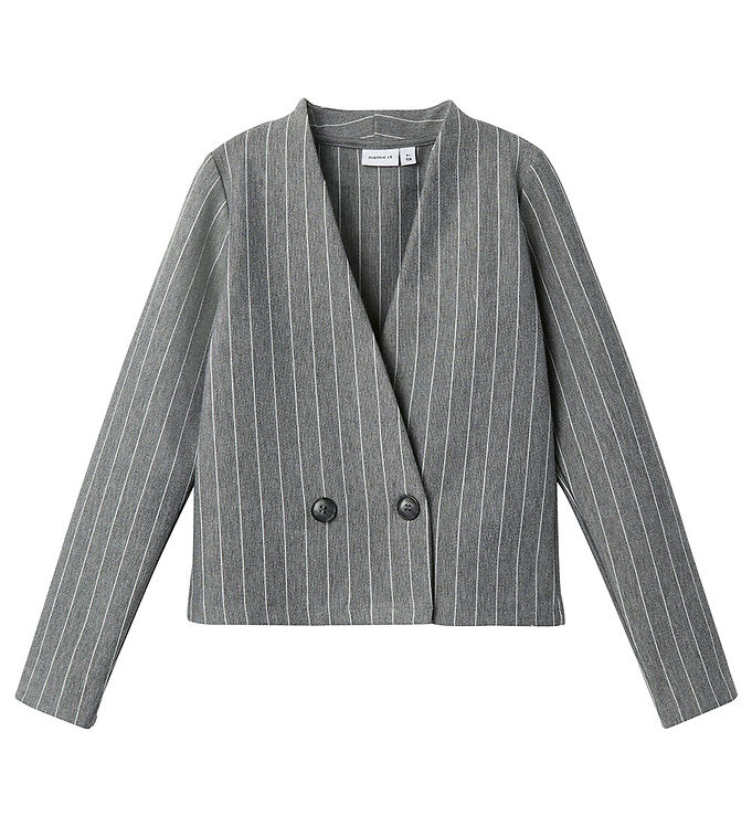 Name It Blazer Nfkolaise Grey Melange