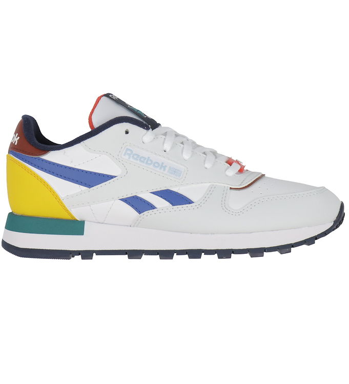 Reebok Sko Classic Leather Running Moon Navy Rød