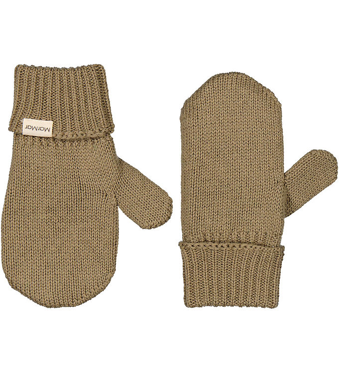 MarMar Luffer – Strik – Alvilda – Uldblanding – Khaki