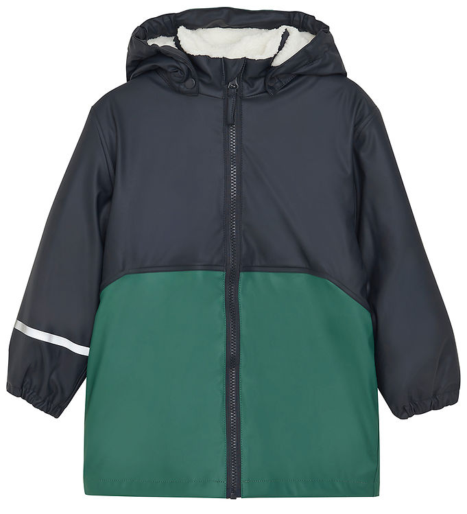 Celavi Regnjakke M. Fleece Navy