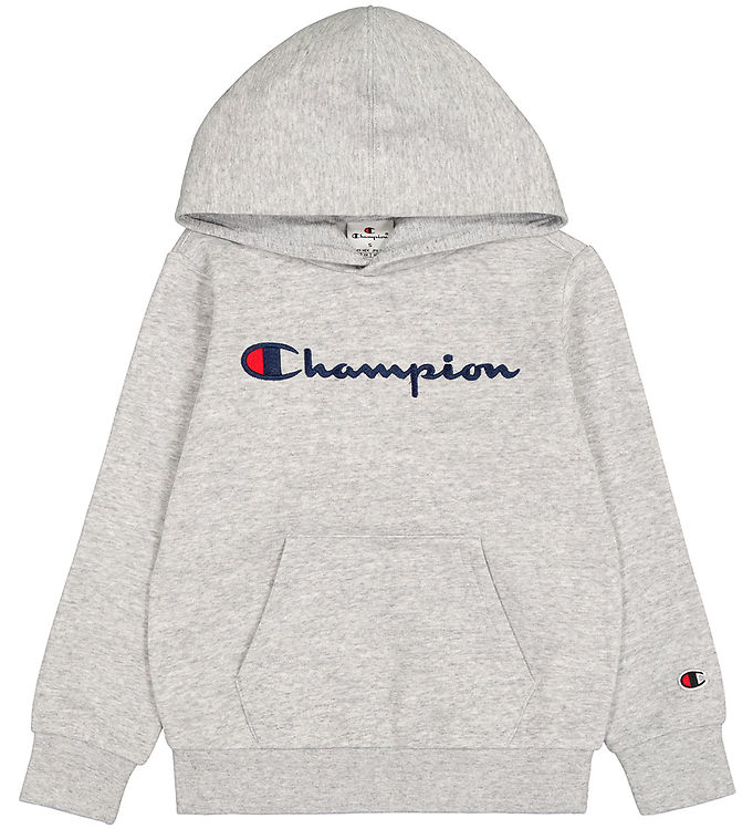 Champion Hættetrøje New Oxford Grey Melange