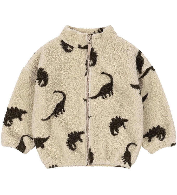 Konges Sløjd Fleecejakke Jody Teddy Dino Silhouette