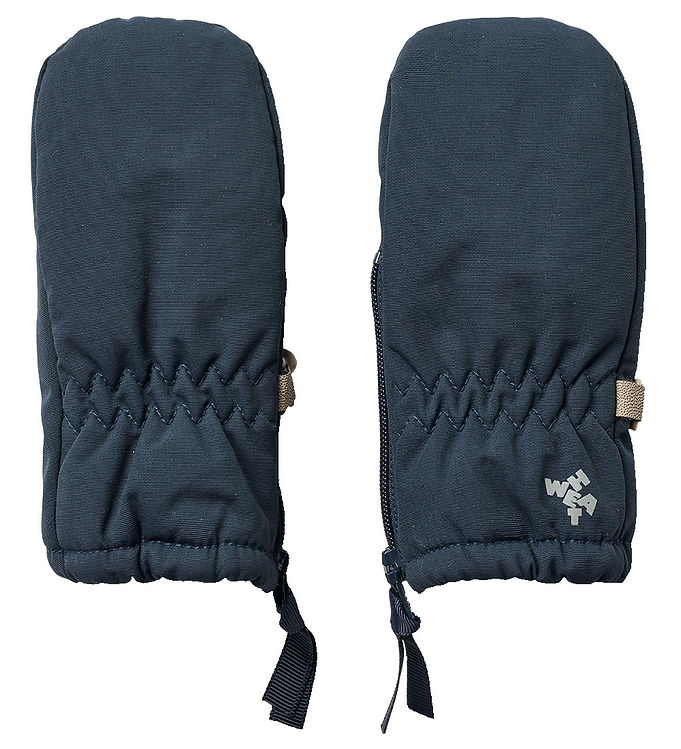 Wheat Luffer m. Lynlås – Tech – Dark Blue