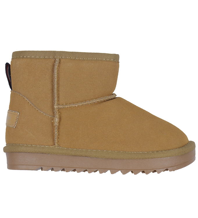 Tommy Hilfiger Bamsestøvler Fur Boot Camel