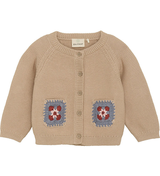 En Fant Cardigan Strik Moonlight