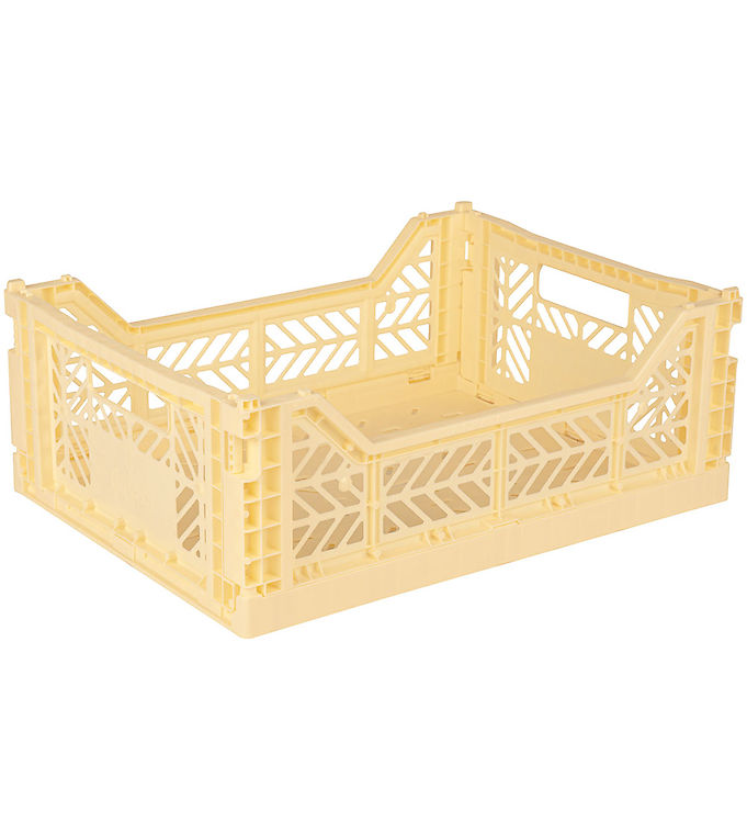 Aykasa Foldekasse – 40x30x15 cm – Midi – Banana