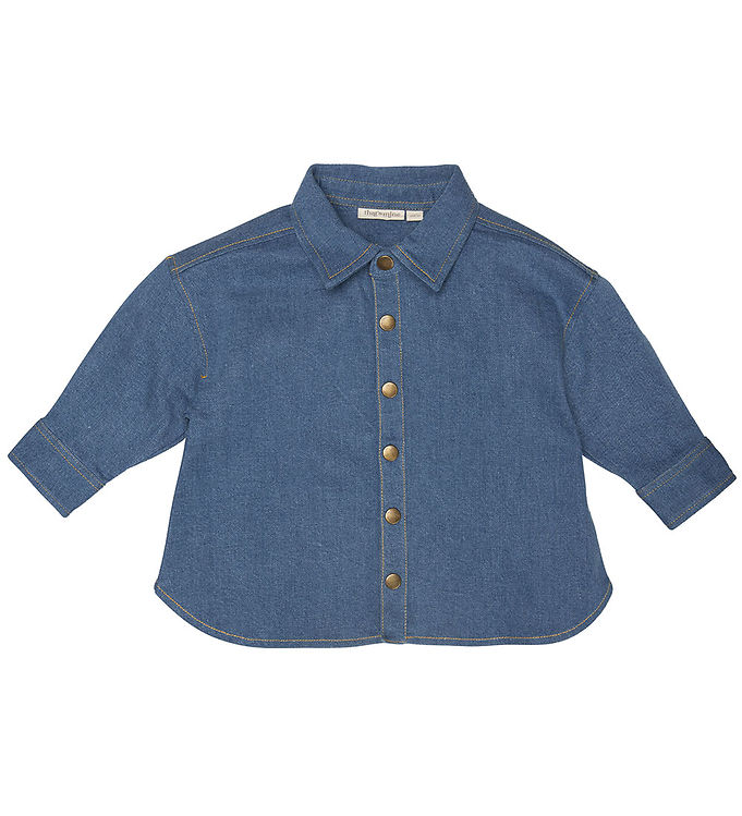 Thats Mine Skjorte Dean Denim Copen Blue