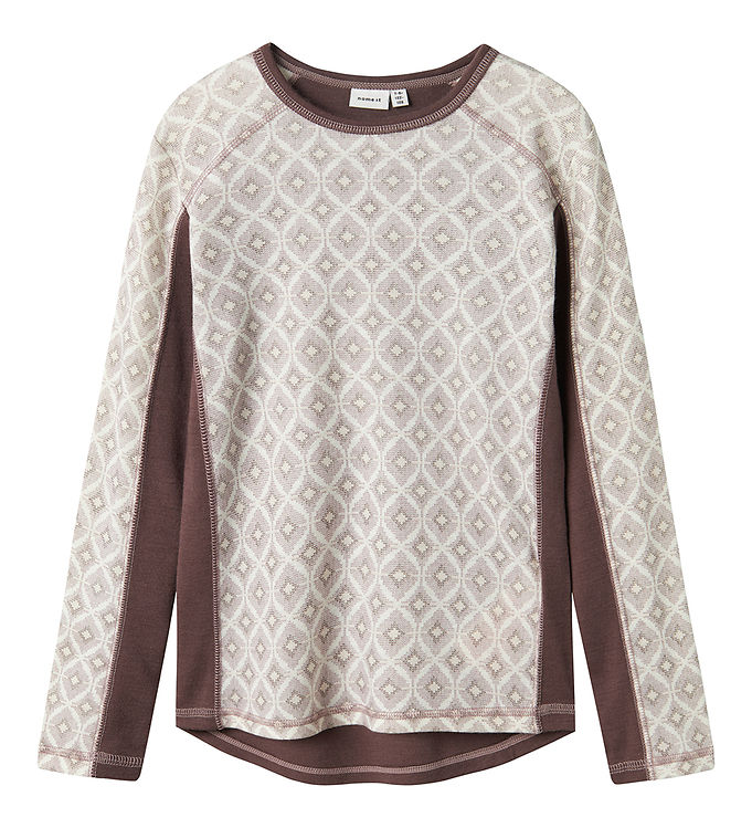 Name It Bluse Uld Nkfwillto Sparrow/aop