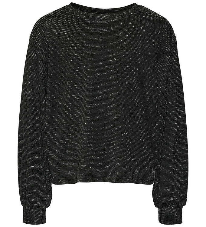 Vero Moda Girl Bluse Vmkanva Black/silver Lurex