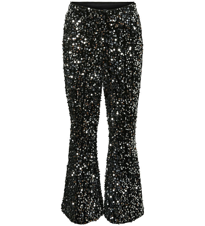 Vero Moda Girl Bukser Vmbella Black/silver Sequins