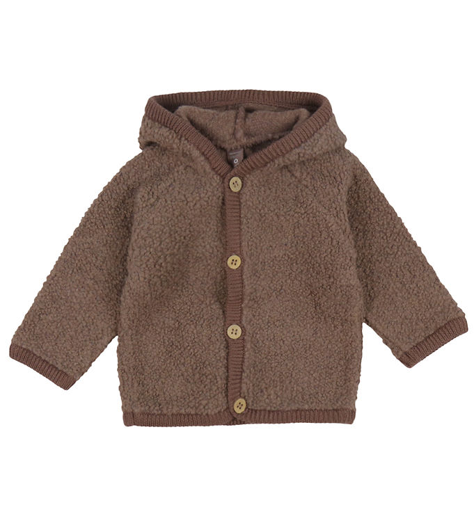 Smallstuff Cardigan Uld Rose Brown