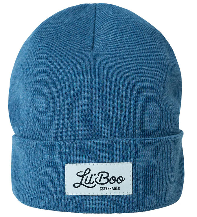 Billede af Lil'Boo Copenhagen Hue - strik - Classic Beanie - Med Blue