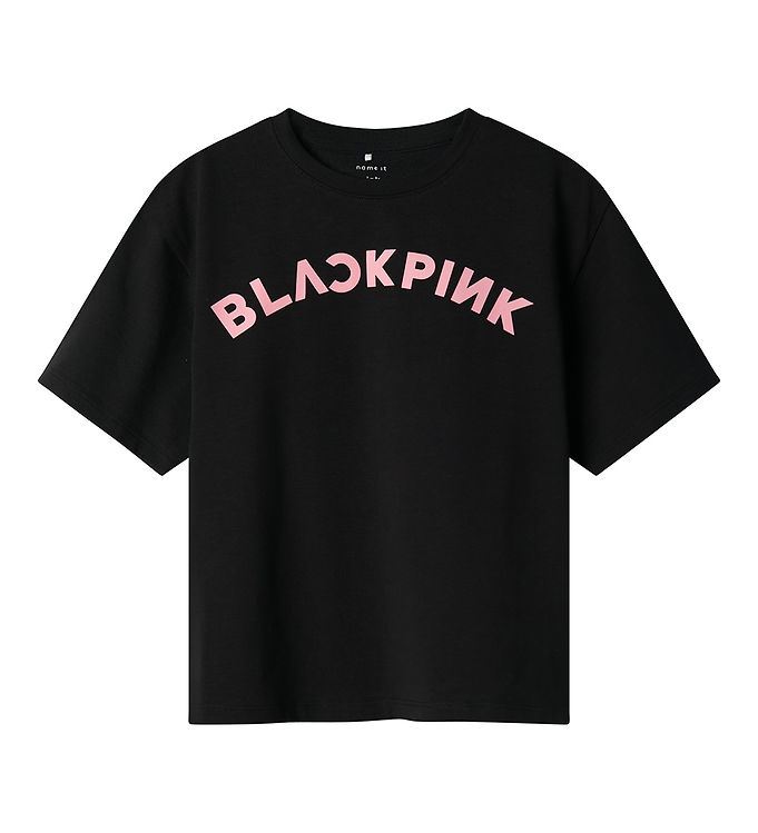 Billede af Name It T-Shirt - NkfOxana - BlackPink - Black