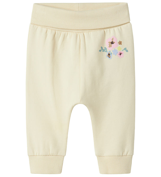 Name It Sweatpants Nbfvrillie Summer Sand/flowers