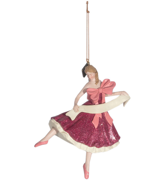 Konges Sløjd Julekugle – Christmas Bow Ballerina