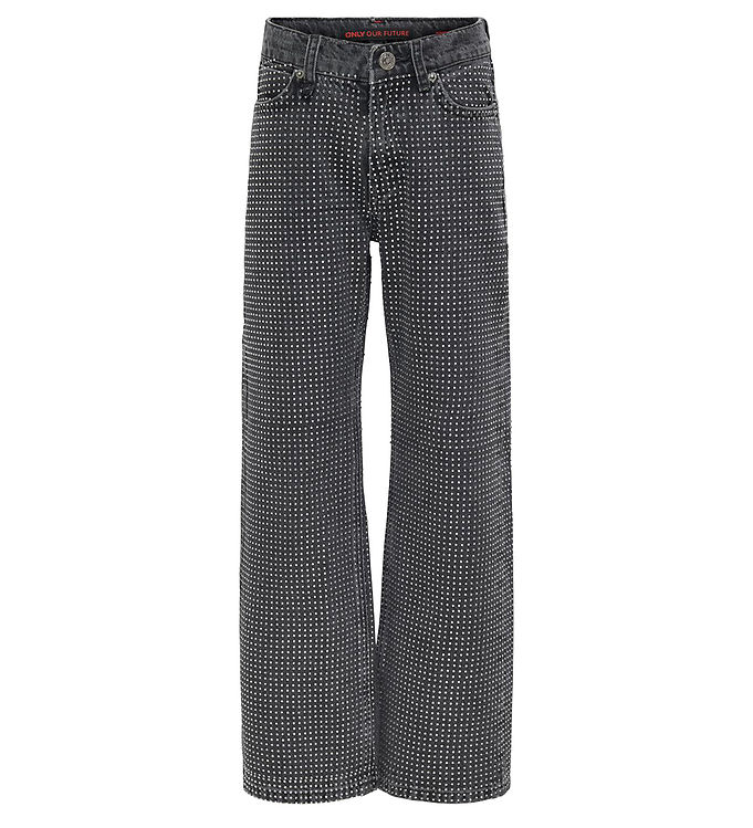 Kids Only Jeans Koghudson Grey Denim M. Glimmersten