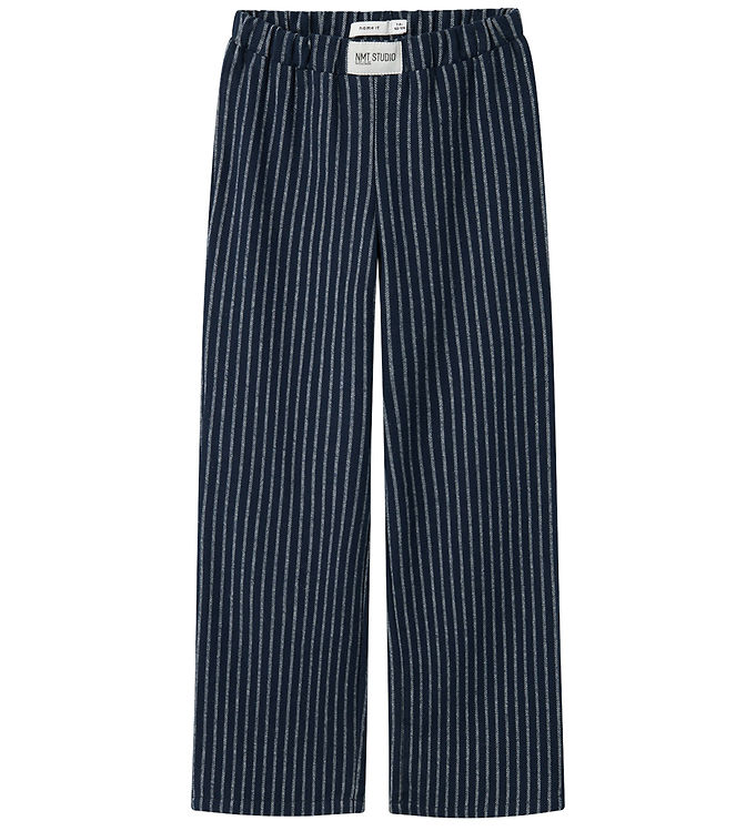 Name It Bukser Nknstrane Navy Blazer Stripes