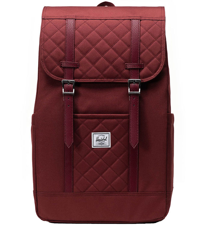 Herschel Rygsæk Retreat Oxblood Red Quilted