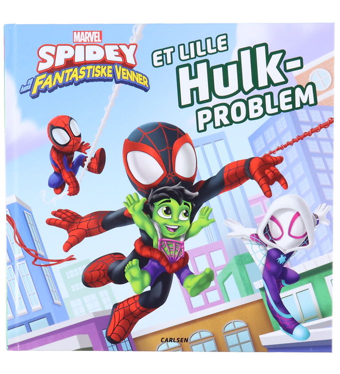 Bog Spidey Et Lille Hulk Problem Dansk Fra Forlaget Carlsen