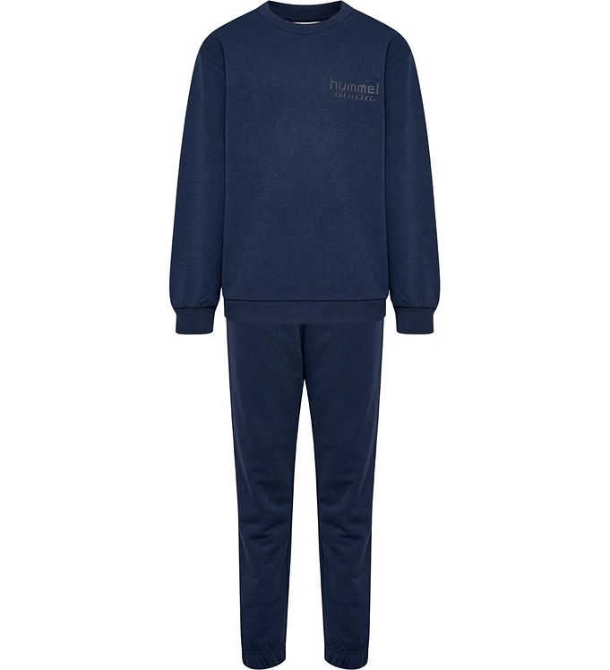 Hummel Sweatsæt - hmlJR Base - Dress Blue