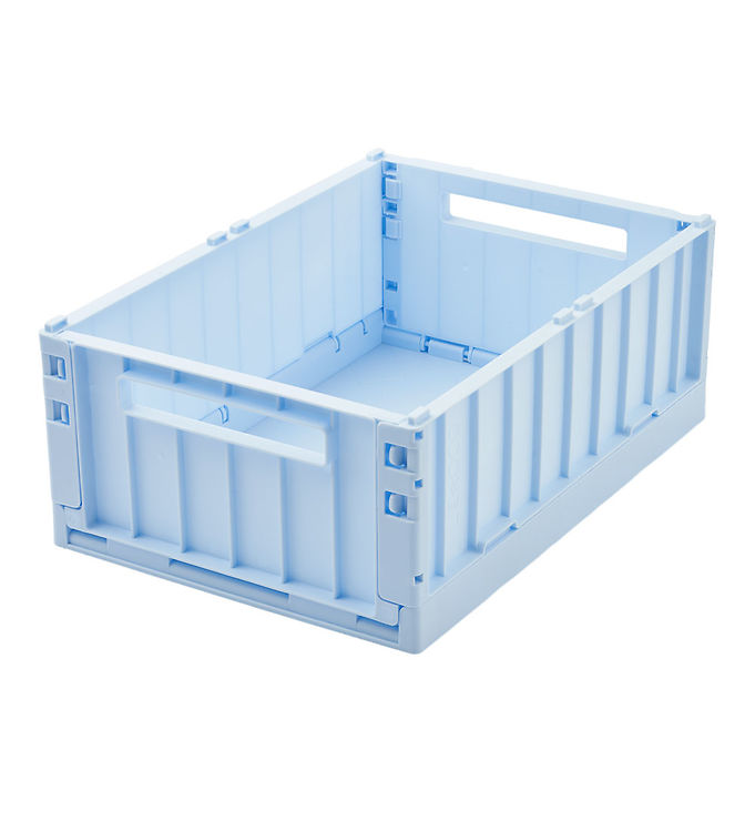 Liewood Foldekasser – 36x25x13,5 cm – Medium – Weston – Pure Sky