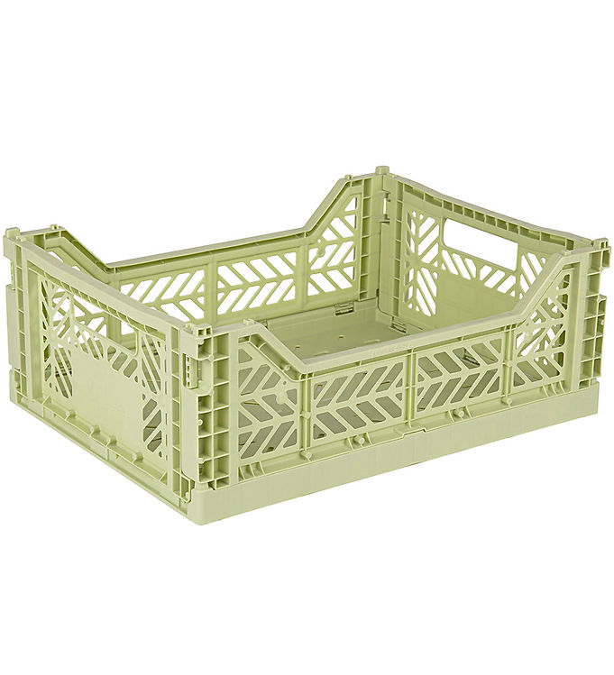 Aykasa Foldekasse – 40x30x15 cm – Midi – Lime Cream