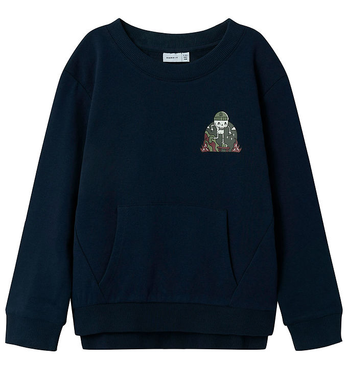 Name It Sweatshirt Nkmtofigo Navy Blazer M Print