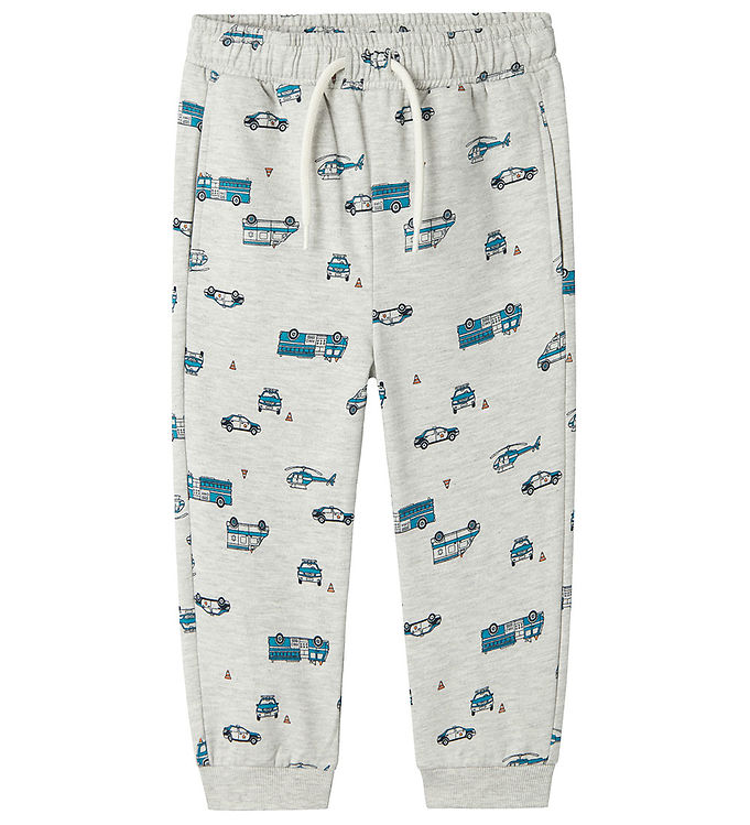 Name It Sweatpants Nmmtroy Light Grey Melange