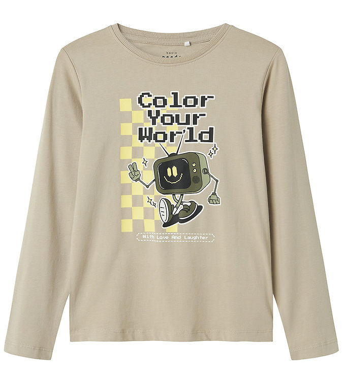 Name It Bluse Nkmvux Pure Cashmere/color Your World