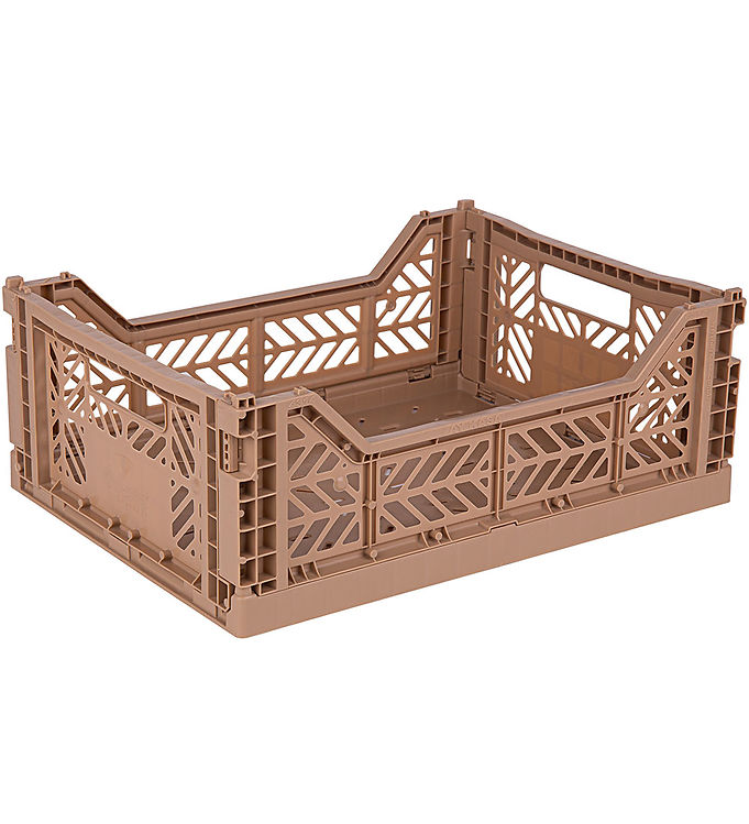 Aykasa Foldekasse – 40x30x15 cm – Midi – Warm Taupe