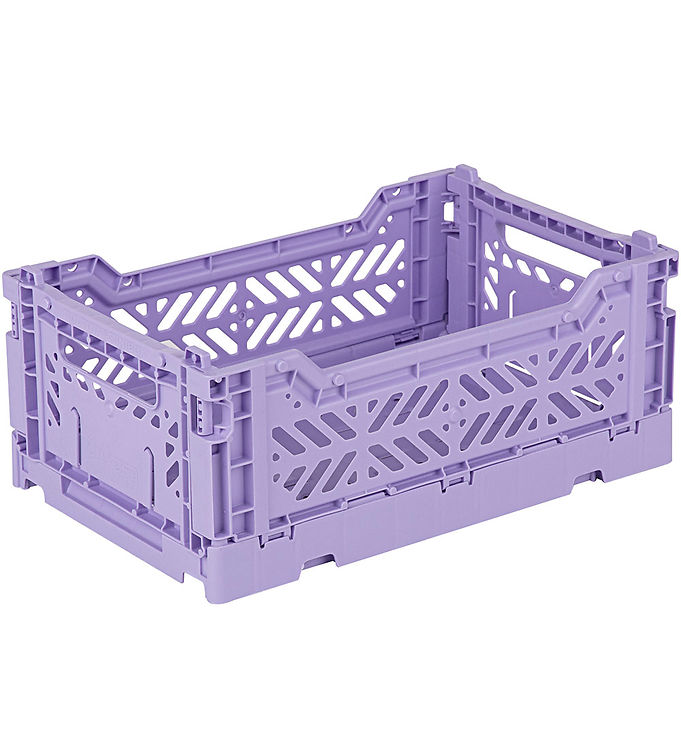 Aykasa Foldekasse – 27x17x11 cm – Mini – Taro Milk Tea