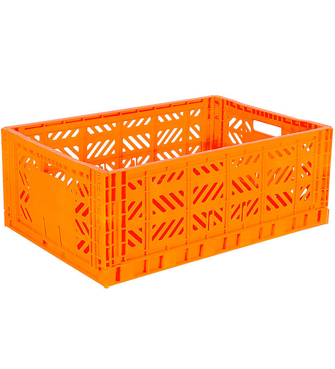 Aykasa Foldekasse – 60x40x22 cm – Maxi – Neon Orange